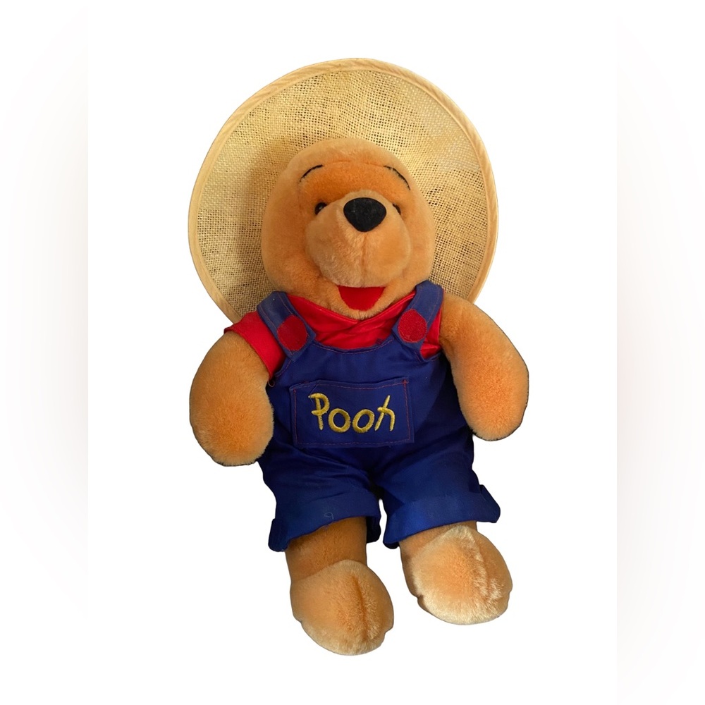 Disney Store‎ - Fruit Stand Pooh - Vintage - 13"  NEW WITH TAGS